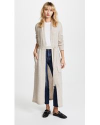 White + Warren Luxe Cashmere Robe - Multicolour