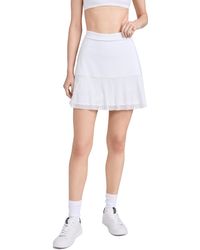Ralph Lauren - 4-Way Stretch Eyelet Flare Skort - Lyst
