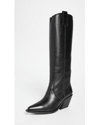 Anine Bing Tania Boots in Black | Lyst