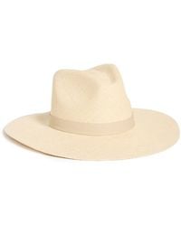 Brixton - Harper Panama Straw Hat - Lyst