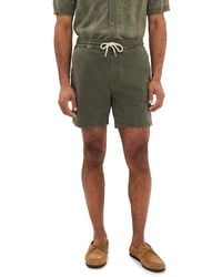 NN07 - Gregor Drawstring Linen Shorts 6 - Lyst