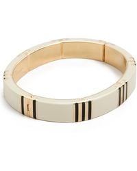 Tory Burch - T Stripe Bangle - Lyst