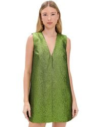 Simon Miller - Fountain Metallic Mini Dress - Lyst