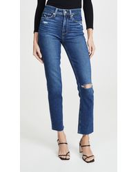 PAIGE Hoxton Slim Jeans - Blue