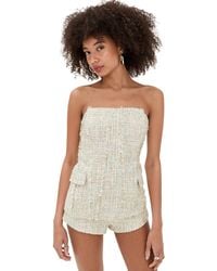 Line & Dot - Clover Strapless Top - Lyst