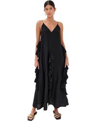 BITE STUDIOS - Stasia Slit Frill Dress - Lyst