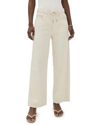 DL1961 - Aura Taylor Barrel Drawstring Jeans - Lyst