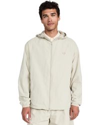 Fred Perry - Hooded He Jacket Ight Oyter X - Lyst
