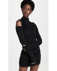 Aliétte Long Sleeve Dress - Black