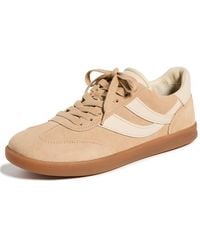 Vince - S Oasis-w Lace Up Fashion Sneaker Sand Beige Suede 9 M - Lyst