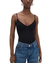 L'Agence - Elowen Underwire Thong Bodysuit - Lyst