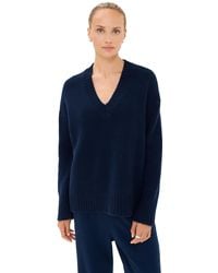SABLYN - Nylah Boyfriend V Neck Cashmere Sweater - Lyst