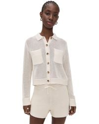 La Ligne - Cropped Crochet Jane Jacket - Lyst