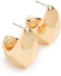 Kenneth Jay Lane - Polished Dome Earrings - Lyst