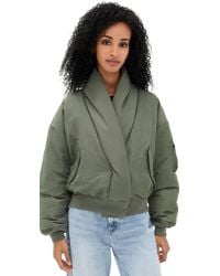 Alpha Industries - Shawl Collar Flight Jacket - Lyst