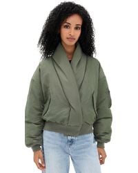 Alpha Industries - Shawl Collar Flight Jacket - Lyst