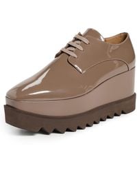 Stella McCartney - Elyse Patent Alter Mat Platforms - Lyst