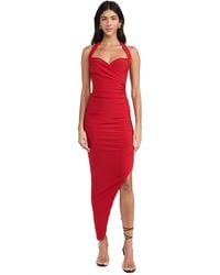 Norma Kamali - Cayla Side Drape Gown - Lyst