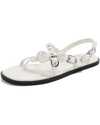 3.1 Phillip Lim - Multi-Strap Rivet Sandals - Lyst