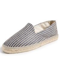 Manebí - Raffia Stripe Classic Espadrilles - Lyst