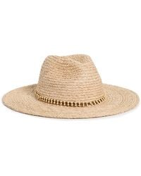 Hat Attack - Raffia Braid Continental Hat - Lyst