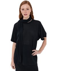 BITE STUDIOS - Ludo Sheer Cotton Crepe Tee - Lyst