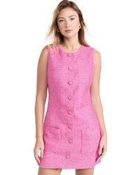 Endless Rose - Sleeveless Tweed Mini Dress - Lyst