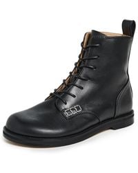 JW Anderson - Loafer Lace Up Boots - Lyst