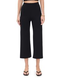 Commando - Neoprene Cropped Wide Leg Pants - Lyst
