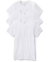 Calvin Klein - Cavin Kein Underwear Cotton Stretch Si Fit 3-pack Crewneck T-shirt X - Lyst