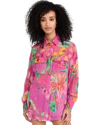 Rococo Sand - Egan Ong Seeve Shirt Pink Fora - Lyst