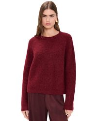 Vince - Alpaca Crew Brushed Sweater - Lyst
