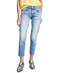 Moussy - Magee Tapered Jeans - Lyst