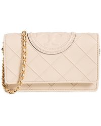 Tory Burch - Fleming Soft Chain Wallet - Lyst