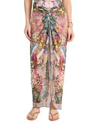 Camilla - Cailla Twist Front Long Skirt - Lyst