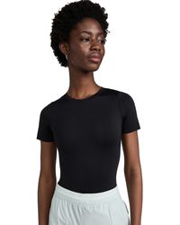 GOOD AMERICAN - Sculpting Tee Bodysuit - Lyst