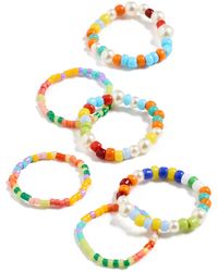 Roxanne Assoulin - The Big Easy Rings Set Of 6 - Lyst