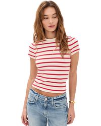 GOOD AMERICAN - Super Stretch Baby Tee - Lyst