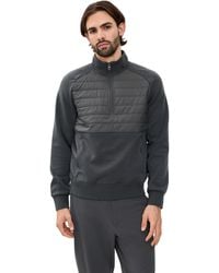 Ralph Lauren - Tech Wool Half Zip Jacket - Lyst