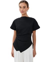 Rohe - Draped Lapel Top - Lyst