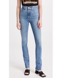 FAVORITE DAUGHTER The Valentina Super High-rise Tower Jeans in Blue | Lyst
