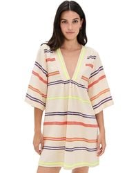 lemlem - Belkis V Neck Caftan - Lyst