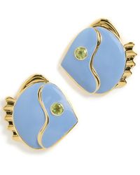 Lizzie Fortunato - Mikuni Stud Earrings - Lyst