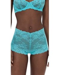 Natori - Heavenly Lace Boyshorts - Lyst