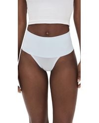 Spanx - High Rise Thong - Lyst