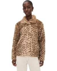 Bailey Rose - Leopard Fur Coat - Lyst