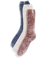 UGG - Leda Sparkle Socks 3 Pack - Lyst