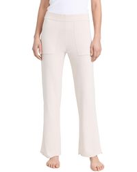 Barefoot Dreams - Barefoot Dream Wide Leg Rolled Hem Pant And Dune - Lyst