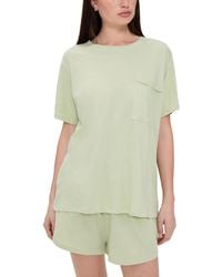 Lunya - Pima Tee Short Set - Lyst