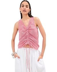 Le Bos - Sleeveless Fallon Top - Lyst